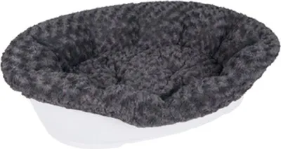 Produktbild von Karlie Bezug Pet Cuddly für Domus Hundekorb 50 -Plüsch - Grau