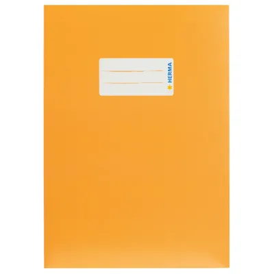 Immagine prodotto di HERMA 19747 Protezione per libretto in cartone DIN A4 arancione (S)