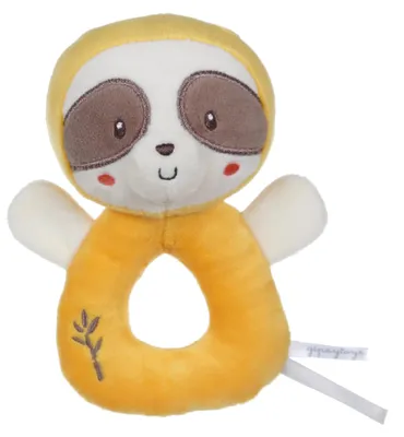 Obrázok produktu pre GIPSY Toys – Plyšová hračka – Hračka na zvieratko – Leniviec – Séria "Bamboo" – 14 cm – S kartičkou – Žltá