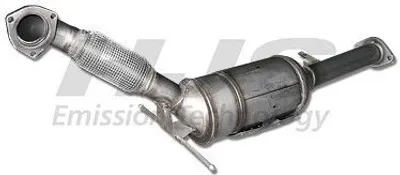 Produktbild von HJS Nachrüstsatz Katalysator / Rußpartikelfilter (Kombisystem) 93 35 1142 für VOLVO V70 II (285)