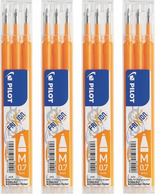 Produktbild von Pilot Frixion Ball Ersatzminen 0.7 apricot - 12er-Set