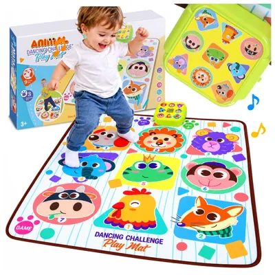 Zdjęcie produktu dla Mata muzyczna taneczna zwierzątka