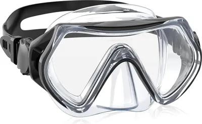 Produktbild von Taucherbrille für Kinder 3-6 Jahre - Schwimmbrille mit 180 Grad Panorama HD - anti-beschlag und anti-leck - Jungen und Mädchen Schnorchelmaske