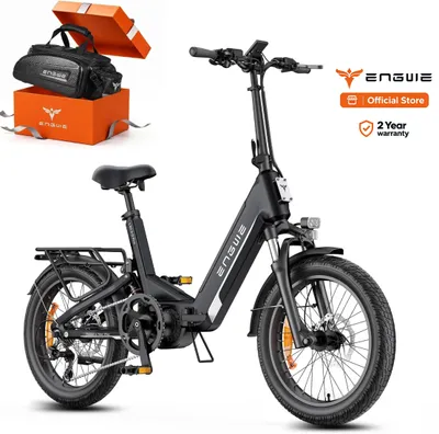 Produktbild von ENGWE E Bike mit APP&IoT, Ebike 48V 15Ah Akku bis 160km, Drehmomentsensor & hydraulische Bremsen, 20 * 3.0 Reifen, 2 Stunden aufgeladen, L20 3.0 PRO