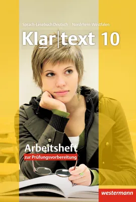 Produktbild von Klartext 10. Arbeitsheft mit Lösungen. Nordrhein-Westfalen