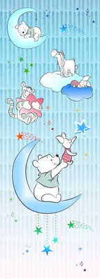 Produktbild von Disney Fototapete Polyurethander Bär Himmelblau - 610036 - 100 x 280 cm