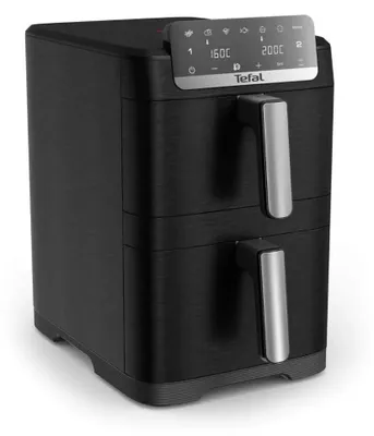 Imagen del producto de Tefal EY7528, freidora de aire, 10 litros, 35 °C, 200 °C, para 8 personas, doble
