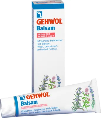 Obrázek produktu pro GEHWOL Balsam, krém na suchou křehkou pokožku nohou s ochranou proti atletickým nohám,