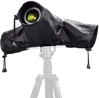 Obrázek produktu pro Pláštěnka pro zrcadlovky a bezzrcadlovky, vhodná pro značky Canon, Nikon a Sony, černá, univerzální