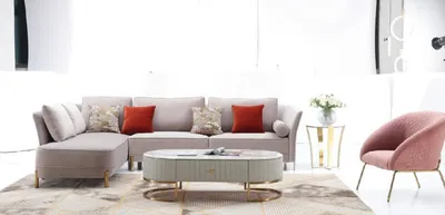 Produktbild von Ecksofa L-Form Modernes Sofa Ecksofa L Form Wohnlandschaft Couch Ecksofa Polster