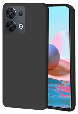 Image de Beline Candy Case Oppo Reno 8 Noir/Noir