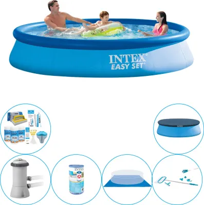 Obrázok produktu pre Bazén vrátane príslušenstva - Intex Easy Set Round 366x76 cm
