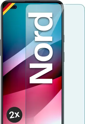 Produktbild von Glas Schutzfolie für OnePlus Nord, Stückzahl:2er Set