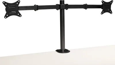 Produktbild von Höhenverstellbare Monitorhalterung "imstande dual" für 2-Monitore 17-32 Zoll Bildschirm Halterung für Schreibtisch, Monitorarm mit Tischhalterung, höhenverstellbar, schwenkbar, drehbar bis 9 kg pro Arm, VESA 75/100