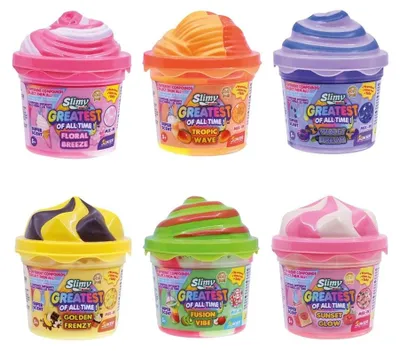 Image de Slimy G.O.A.T. Slime Parfumé 100 g avec Décorations