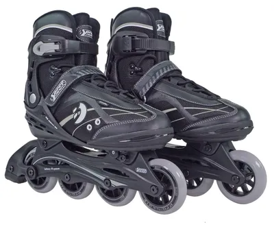 Produktbild von Best Sporting Inline Skates für Teenager + Erwachsene, verstellbar, ABEC 7 Carbon, schwarz