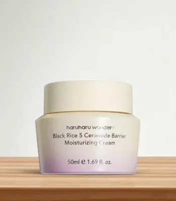 Image de Haruharu Wonder - Black Rice 5 Ceramide Barrier Moisturizing Cream - Nourriture et hydratation avec 5 céramides et du riz noir 50ml