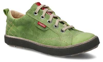 Produktbild von nagaba Halbschuhe Damen Lederschuhe Frauen Schnürschuhe, Grün, 40