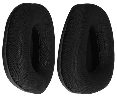 Produktbild von kwmobile 2x Mesh Polyester Ohr Polster für Corsair Void v2 / Void Elite Surround / Void Pro Ohrpolster - Ersatz Ohrpolster - Kopfhörer Ersatzteile -