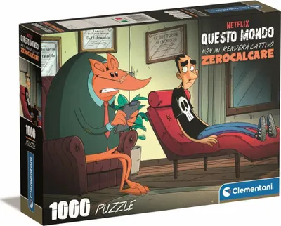 Produktbild von Clementoni Puzzle 1000el Zerocalcare 39794