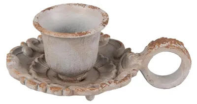 Image de Clayre & Eef Chandelier 9x6x4 cm Gris Fer