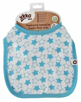 Obrázok produktu pre XKKO Bambusový podbradník - Little Stars Cyan