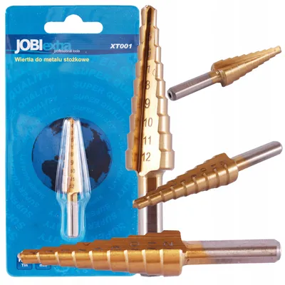 Produktbild von Jobi XT001 Stufenbohrer Metall Titan 4-12 mm