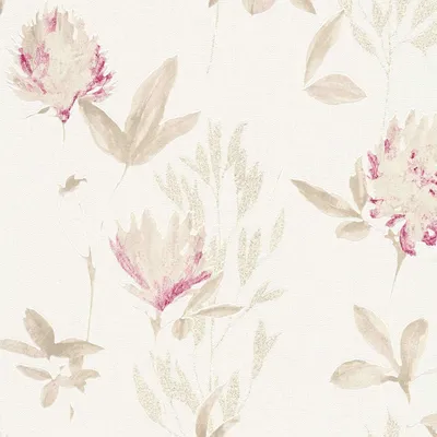 Produktbild von A.S. Creation Designdschungel 2 by Laura N. | 344983 | Vliestapete Blumen | 0.53 m x 10.05 m | Beige