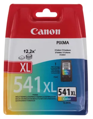 Produktbild von Canon Originaltinte CL-541, Größe Standard, Farbe, Plastikverpackung (alte Version)