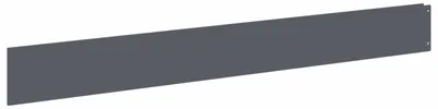 Produktbild von vidaXL Raseneinfassung 10 pcs 100 x 12 cm Stahl Anthrazit