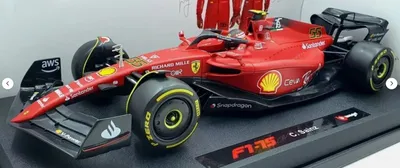 Produktbild von FERRARI F1 F1-75 Team Scuderia #55 C.SAINZ, BUR16811SA, Maßstab1/18, BURAGO