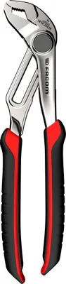 Produktbild von FACOM Verstellbare Zange, verchromt mit ergonomischen Überzüge, Art.Nr. 181B.25CPEPB