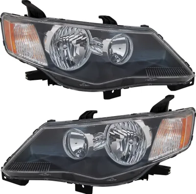 Produktbild von TYC Scheinwerfer Set für Mitsubishi Outlander 2 II HB3 / HB4 Schwarz Motor LWR