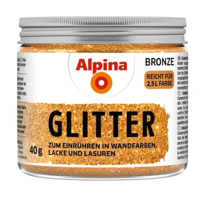 Produktbild von Alpina Kreativ Glitter Bronze 40g