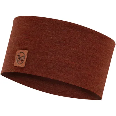 Produktbild von Buff Merino Wide Headband SOLID SIENNA