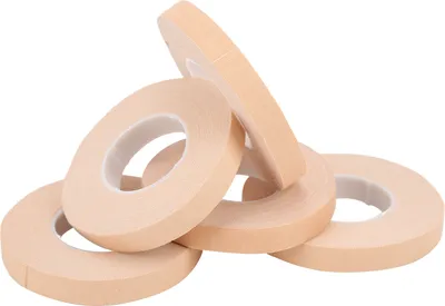 Imagen del producto de Cinta para los dedos, cinta de algodón para los dedos, rollo de cinta transpirable, cinta para los dedos con adhesivo vegetal, cinta protectora para las manos, materiales para jugar
