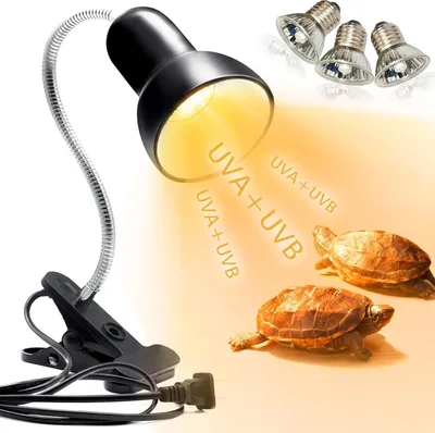 Produktbild von Schildkröten-Wärmelampe, Reptilien-Terrarium-Lampe, 25 W, 50 W, -Heizlampe, UV-Wärmepunktlampe, E27, UVA, UVB-Wärmeheizung, Aquarium-Tiere, Zubehör für , Eidechsen, Schlan