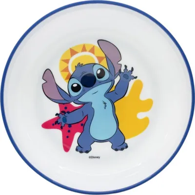 Obrázok produktu pre Miska Disney Stitch - Nekĺzavá, bez BPA a vhodná do mikrovlnnej rúry pre deti!