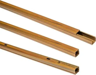 Obrázok produktu pre Káblový Kanál 20X18. Tmavohnedý 60Mb