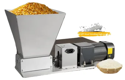 Obrázek produktu pro Elektrický mlýn na obilí, 220V, 60W, kapacita 20 kg/h, maximální objem 4 litry, rychlost 75 otáček za minutu