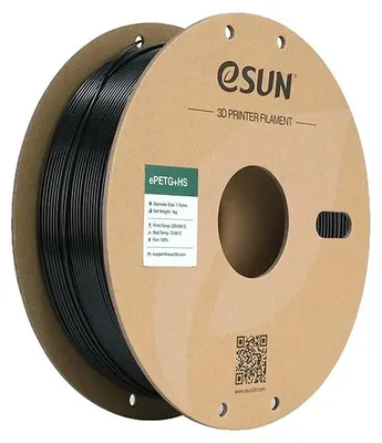 Zdjęcie produktu dla Filament do drukarek 3D, wysoka prędkość działania, ulepszone chłodzenie, całkowicie czarny
