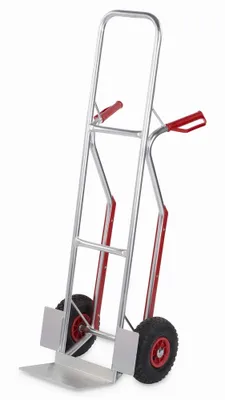 Zdjęcie produktu dla Wózek do worków, wózek transportowy, wózek aluminiowy, wózek do układania w stosy, wózek do worków, wózek ręczny, nośność 200 kg