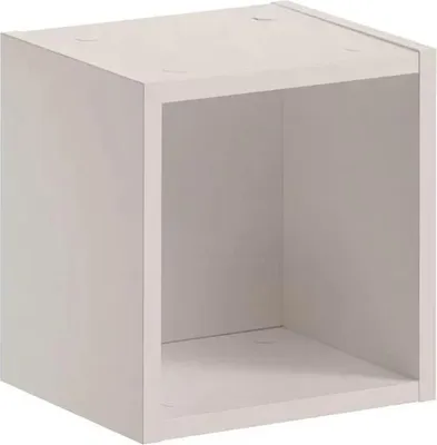 Zdjęcie produktu dla Regał Łazienkowy Wiszący 27 Cm Kaszmir Mat Otwarty Nowoczesny
