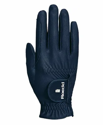 Produktbild von Roeckl Reithandschuhe ROECK-GRIP PRO in blau, Handschuhegröße:8.5