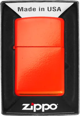 Obrázek produktu pro ZIPPO NEON ORANGE zapalovač