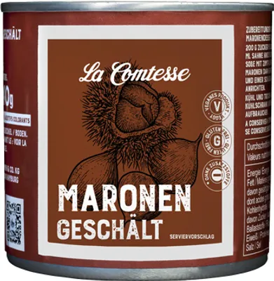 Produktbild von La Comtesse franz.Maronen ganz gesch.