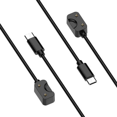 Produktbild von Für Samsung Galaxy Fit 3 Smart Watch Charging Ladekabel USB - C 55cm Schwarz
