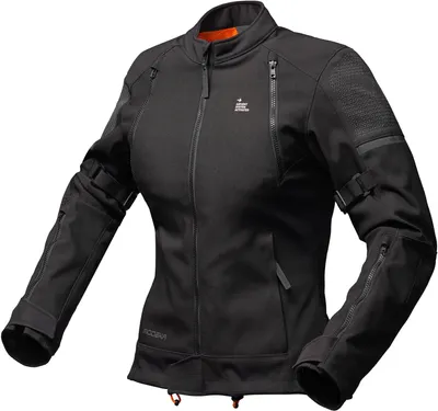 Productafbeelding van Modeka Muva damesmotorfietstextiljas, zwart, maat 46