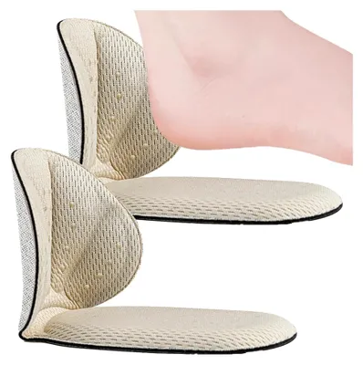 Produktbild von Fersenpolster für Schuhe | 2-in-1 Anti-Rutsch-Einlage für Schuhe - Bequeme Fersenkissen für Damen und Herren