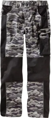 Produktbild von Herren Arbeitshose Arbeitsbermudas Arbeitslatzhose Mit reflektierenden Paspeln - Como, 48